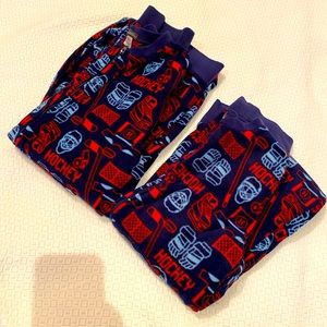 2/$30 Fleece Hockey Onesies (Set of 2)